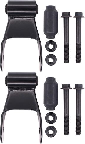 NewYall Pack of 2 Rear Left or Right Rearward Leaf Spring Shackle Bracket Kit in Saudi Arabia
