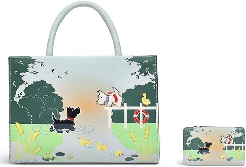 RADLEY London Wild Swimming Small Zipper Satchel Bag & Medium Bifold Wallet in Saudi Arabia