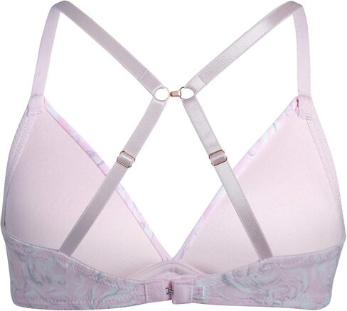 Danskin Girls' Training Bras - 3 Pack/6 Pack Molded Microfiber A-Cup Bra with J Hook Straps - No Wire Bra for Girls (30A-36A) in Saudi Arabia