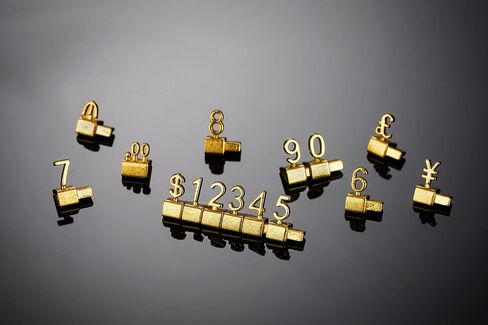 50 قطعة شارة السعر الرقمية EUR € السعر 3D رفوف معدنية قابلة للتعديل طقم مكعب السعر تسميات لمتجر الساعات والمجوهرات مكتب عرض الذهب in Kuwait