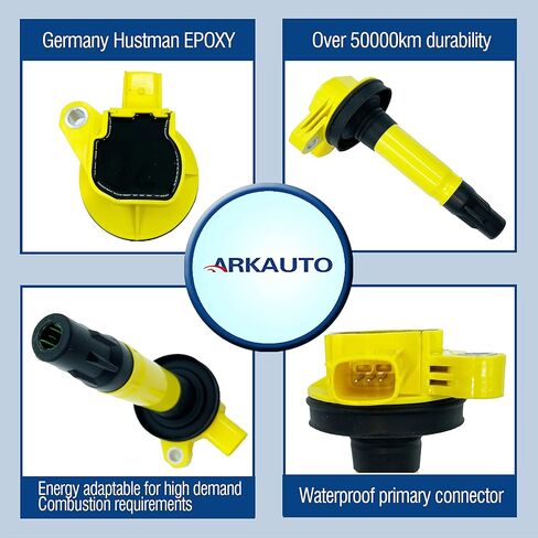 6PCS HIGH PERFORMANCE 3PINS IGNITION COIL DG549 UF646 BL3Z12029B/C FOR FORD Expedition Explorer F150 Flex Police Interceptor Taurus Transit-150 250 350 Lincoln MKS MKT Navigator 3.5 3.5T V6 ECOBOOST in Kuwait