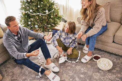 Dearfoams Unisex-Child Easter Basket Stuffers Gifts for Kids Toddler Lil Baby Bear Slipper in Kuwait