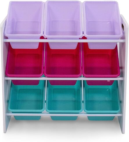 Humble Crew Storage Organizer, 9, Grey Bins/White Panel in Saudi Arabia
