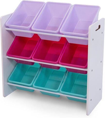 Humble Crew Storage Organizer, 9, Grey Bins/White Panel in Saudi Arabia