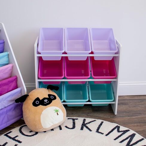 Humble Crew Storage Organizer, 9, Grey Bins/White Panel in Saudi Arabia