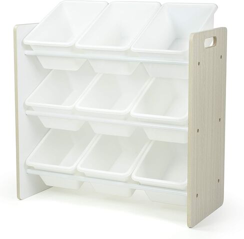 منظم تخزين الألعاب Humble Crew Forever مع 9 صناديق تخزين، أبيض/وردي/أرجواني/أكوا in Kuwait