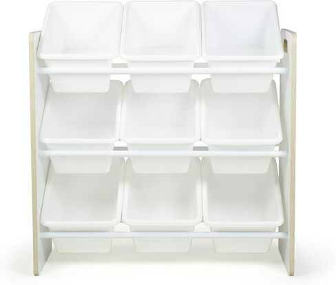 منظم تخزين الألعاب Humble Crew Forever مع 9 صناديق تخزين، أبيض/وردي/أرجواني/أكوا in Kuwait