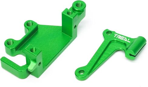TREAL Promoto-MX Caliper Servo Mount Aluminum 7075 Upgrades for LOSI 1/4 Promoto MX Motorcycle (Black) in Saudi Arabia