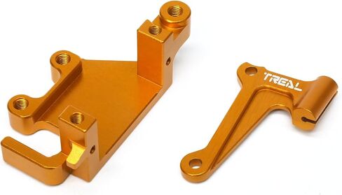 TREAL Promoto-MX Caliper Servo Mount Aluminum 7075 Upgrades for LOSI 1/4 Promoto MX Motorcycle (Black) in Saudi Arabia
