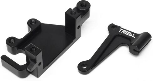 TREAL Promoto-MX Caliper Servo Mount Aluminum 7075 Upgrades for LOSI 1/4 Promoto MX Motorcycle (Black) in Saudi Arabia
