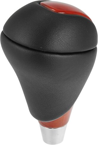 X AUTOHAUX Car Auto Automatic Gear Stick Shift Knob for Lexus ES350 2007-2015 GS450 2007-2011 for Lexus RX450h Black Faux Leather Brown in Saudi Arabia