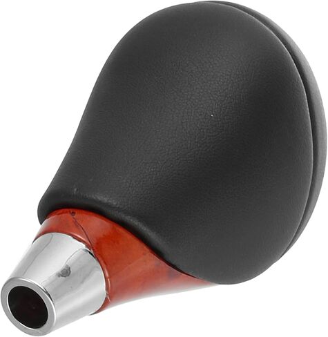 X AUTOHAUX Car Auto Automatic Gear Stick Shift Knob for Lexus ES350 2007-2015 GS450 2007-2011 for Lexus RX450h Black Faux Leather Brown in Saudi Arabia