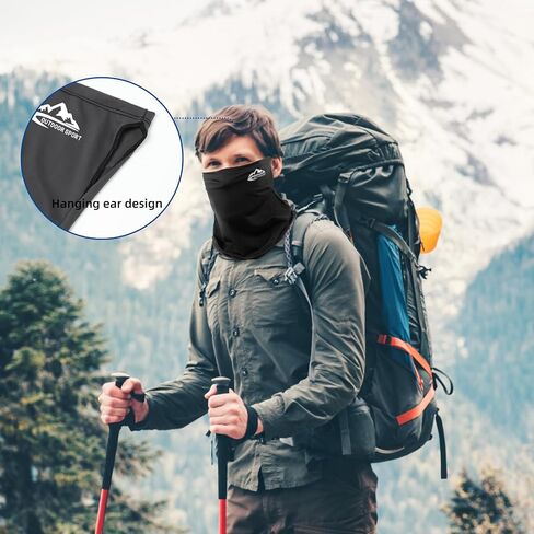 2 pack Neck Gaiter Face Cover Scarf，Sun Cooling Scarf Mask Face Cover for Men Women in Saudi Arabia