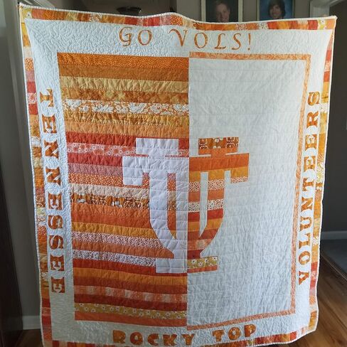 QUILT PATTERN ONLY - University of Tennessee Applique Quilt Pattern, GO VOLS!" in Saudi Arabia