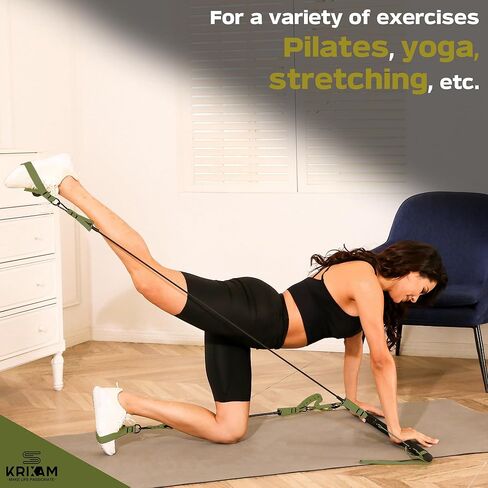 طقم بار بيلاتيس مع أشرطة مقاومة، مجموعة أربطة مقاومة مع بار، معدات بيلاتيس محمولة للتمرين في صالة الألعاب الرياضية المنزلية in Kuwait