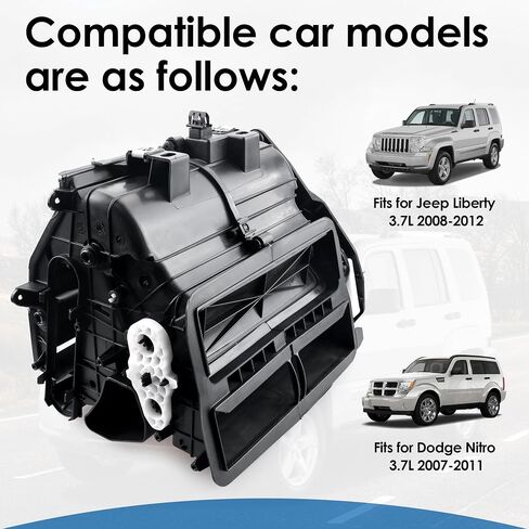 صندوق توزيع سخان المبخر 68004022AA مناسب لسيارة جيب ليبرتي 2008-2012 3.7L متوافق مع 2007-2011 دودج نيترو 3.7L in Saudi Arabia