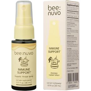 Propolis Throat Spray – Bee Propolis & Manuka Honey, Soothing Throat Comfort, Immune Support, Gluten-Free, Alcohol-Free, Non-GMO, Keto, 1.01 fl oz in Saudi Arabia