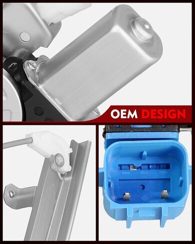 Front Left Driver Side Power Window Regulator with Motor for:-Nissan Juke 2011 2012 2013 2014 2015 2016 2017, Juke 11 12 13 14 15 16 17, 2 Pins Connector Replace# 80721-1KA0A, 751-438, 751438 in Saudi Arabia