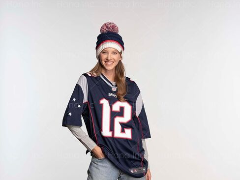 ScarvesMe Exclusive University College School Team Color Pom Pom Skully Beanie Hat Cap in Saudi Arabia