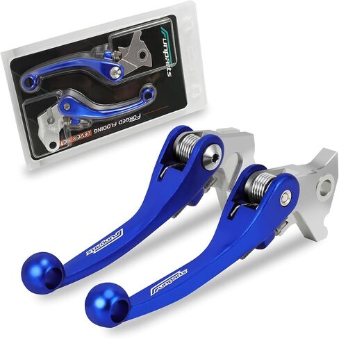 Dirt Bike Brake Clutch Lever Set,Pivot Adjustable Titanium Alloy for TW 200 TW200 91-23 XT250 08-23 TTR 125 TTR125 L/LE 00-23 WR250R 07-20 WR250X 07-17 Blue in Saudi Arabia