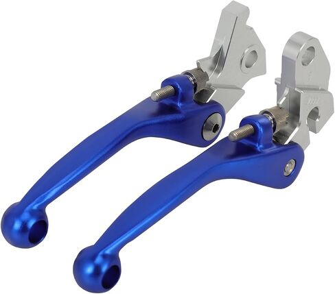 Dirt Bike Brake Clutch Lever Set,Pivot Adjustable Titanium Alloy for TW 200 TW200 91-23 XT250 08-23 TTR 125 TTR125 L/LE 00-23 WR250R 07-20 WR250X 07-17 Blue in Saudi Arabia