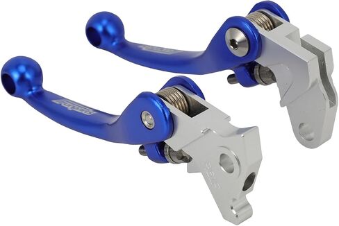 Dirt Bike Brake Clutch Lever Set,Pivot Adjustable Titanium Alloy for TW 200 TW200 91-23 XT250 08-23 TTR 125 TTR125 L/LE 00-23 WR250R 07-20 WR250X 07-17 Blue in Saudi Arabia