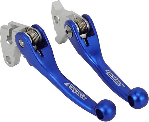Dirt Bike Brake Clutch Lever Set,Pivot Adjustable Titanium Alloy for TW 200 TW200 91-23 XT250 08-23 TTR 125 TTR125 L/LE 00-23 WR250R 07-20 WR250X 07-17 Blue in Saudi Arabia