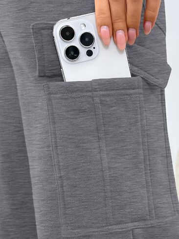 Trendy Queen Womens Sweatpants Wide Leg Cargo Barrel Baggy Pants Joggers Fall Clothes Work 2025 Travel Outfits in Saudi Arabia