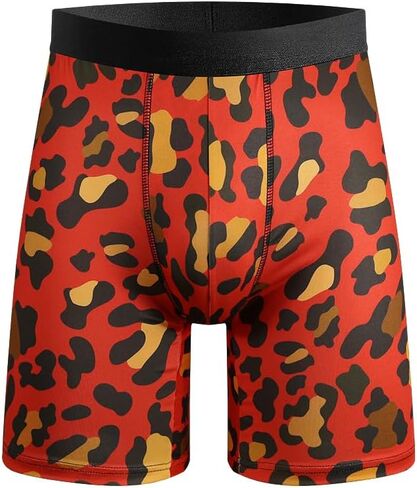 Mens Boxer Briefs for Men Funny Novelty Boxer Brief Boys Underwear Stretch Sport Trunks Underwear Random Pack in Kuwait