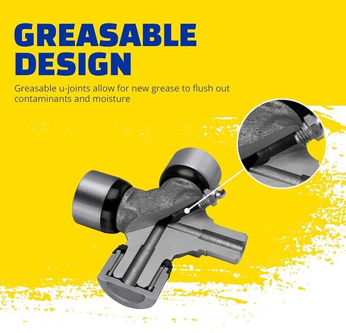 MOOG 361 Greaseable Premium Universal Joint for Jeep CJ5 in Saudi Arabia