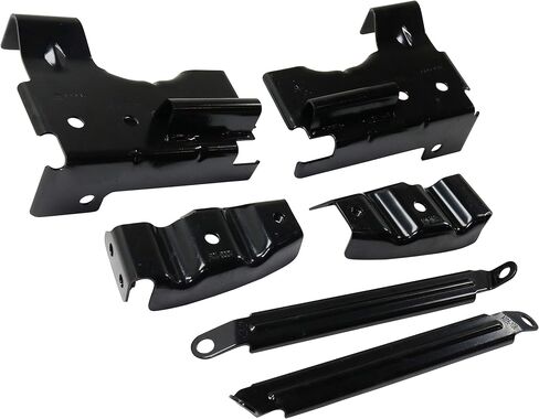 مجموعة دعامات المصد الأمامي Garage-Pro لسيارة GMC Sierra 1500 2003-2006، Sierra 2500 2003-2004، Sierra 2500 HD، Sierra 3500، جانب السائق والراكب، نمط الجسم القديم in Saudi Arabia