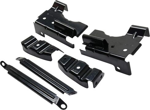 مجموعة دعامات المصد الأمامي Garage-Pro لسيارة GMC Sierra 1500 2003-2006، Sierra 2500 2003-2004، Sierra 2500 HD، Sierra 3500، جانب السائق والراكب، نمط الجسم القديم in Saudi Arabia