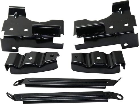 مجموعة دعامات المصد الأمامي Garage-Pro لسيارة GMC Sierra 1500 2003-2006، Sierra 2500 2003-2004، Sierra 2500 HD، Sierra 3500، جانب السائق والراكب، نمط الجسم القديم in Saudi Arabia