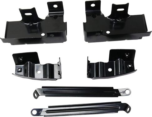 مجموعة دعامات المصد الأمامي Garage-Pro لسيارة GMC Sierra 1500 2003-2006، Sierra 2500 2003-2004، Sierra 2500 HD، Sierra 3500، جانب السائق والراكب، نمط الجسم القديم in Saudi Arabia