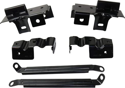 مجموعة دعامات المصد الأمامي Garage-Pro لسيارة GMC Sierra 1500 2003-2006، Sierra 2500 2003-2004، Sierra 2500 HD، Sierra 3500، جانب السائق والراكب، نمط الجسم القديم in Saudi Arabia