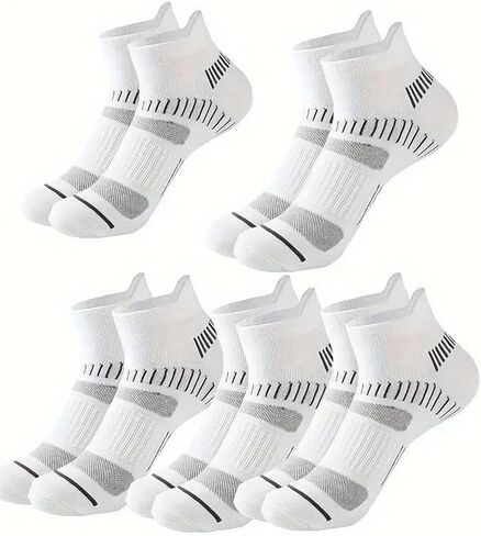 Socks for Men, Suitable for All Seasons, Sweat Wicking and Breathable (5 Pairs) in Saudi Arabia