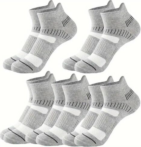 Socks for Men, Suitable for All Seasons, Sweat Wicking and Breathable (5 Pairs) in Saudi Arabia
