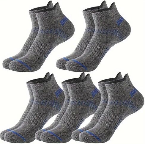 Socks for Men, Suitable for All Seasons, Sweat Wicking and Breathable (5 Pairs) in Saudi Arabia
