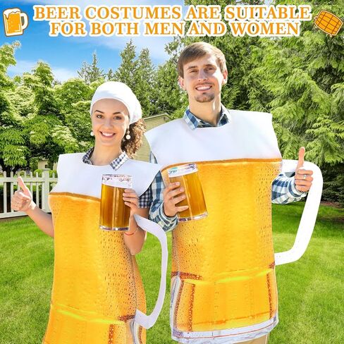 Mepase Oktoberfest كوب للبيرة زي للرجال الكبار هالوين الكحول البيرة الزجاج وتتسابق لحزب أكتوبر الألماني Bier تأثيري in Kuwait