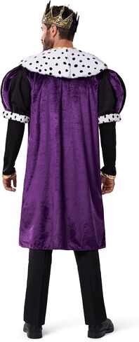 أزياء Spooktacular Creations Halloween King للرجال، زي أرجواني Majestic King للرجال لحفلات الهالوين التنكرية in Saudi Arabia