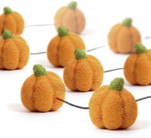 GLACIART ONE Felt Ghost Decorations w/Pumpkins 5 Pcs |Funny Halloween Decorations Indoor or Outdoor |Great as Halloween Home Decor, Ghost Ornaments, Unique & Funny Gift | Passive Aromatherapy Diffuser in Saudi Arabia