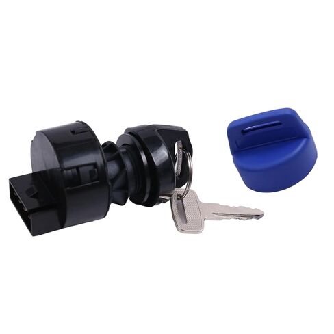 مفتاح الإشعال مع مفتاح 86405634 متوافق مع جرارات New Holland TC35 TC35D TC40 TC40D TC45 TC45D، Boomer، T & TC in Saudi Arabia