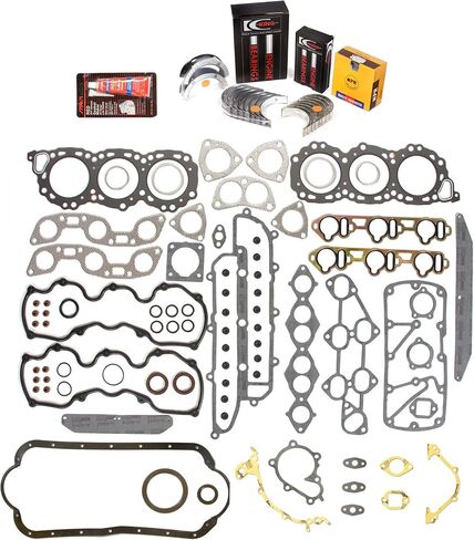 MA-4216958258-4 Full Gasket Set Bearings Rings Fit 87-95 Nissan Mercury Infiniti 3.0 SOHC VG30E in Saudi Arabia