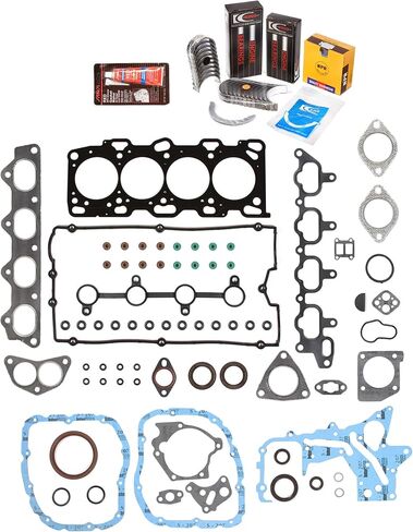 MA-4216959415-2 Full Gasket Set Bearings Rings Fit 99-05 Kia Hyundai 2.4 DOHC G4JS in Saudi Arabia