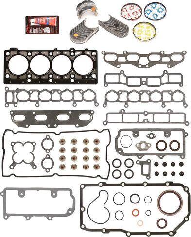 MA-4216958975-5 Full Gasket Set Bearings Rings Fit 96-99 Mitsubishi Eagle Dodge Non-Turbo 420A in Saudi Arabia
