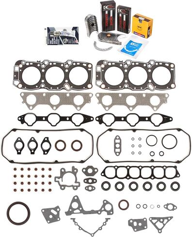 MA-4216959057-6 Full Gasket Set Bearings Rings Fit 95-00 Chrysler s Dodge Stratus Avenger 6G73 in Saudi Arabia