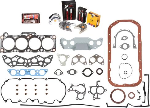 MA-4216959293-4 Full Gasket Set Bearings Rings Fit 88-92 Ford Probe Mazda 626 MX6 Turbo 2.2 F2-T in Saudi Arabia