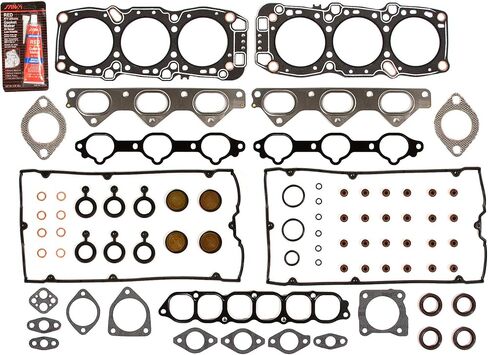 MA-4216958890-7 Full Gasket Set Bearings Rings Fit 91-99 Mitsubishi 3000GT Dodge Stealth 6G72 in Saudi Arabia