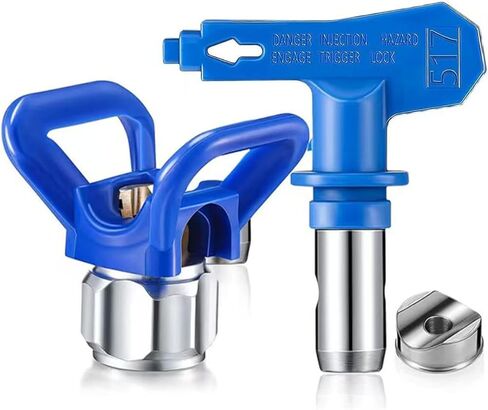 مجموعة حماية وطرف رش بدون هواء 517 لبنادق رش الطلاء القياسية بدون هواء للطلاء بالرش والطلاء والمعجون والطلاء الزيتي والطلاء المائي والطلاءات ذات الأغراض الخاصة وما إلى ذلك in Kuwait