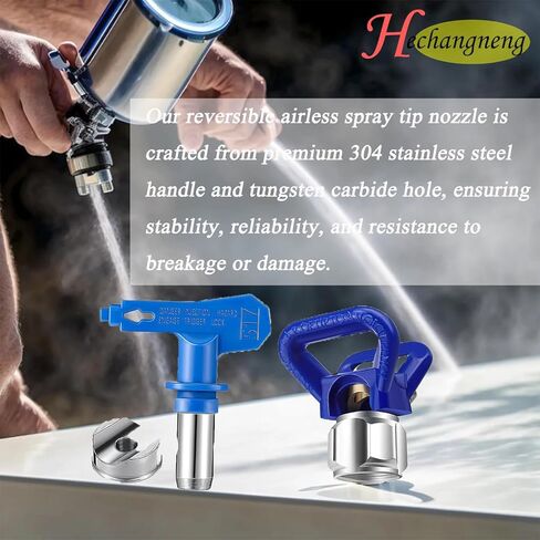 مجموعة حماية وطرف رش بدون هواء 517 لبنادق رش الطلاء القياسية بدون هواء للطلاء بالرش والطلاء والمعجون والطلاء الزيتي والطلاء المائي والطلاءات ذات الأغراض الخاصة وما إلى ذلك in Kuwait